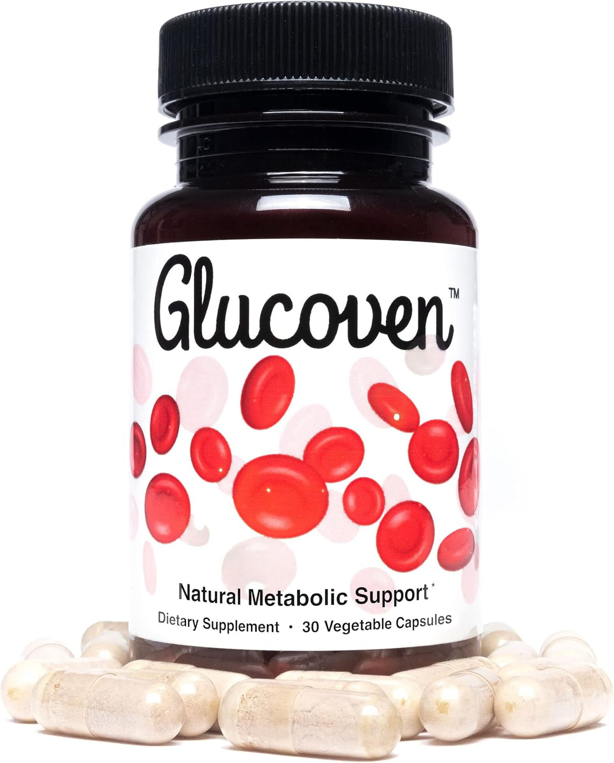 Glucoven Natural Metabolic Support Supplement, Vegan, Gluten-Free