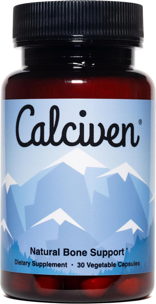 Calciven Natural Bone Support Supplement, Vegetarian, Gluten-Free